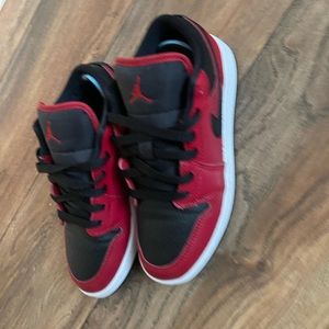 Jordan 1 low GS 4 slightly worn with box